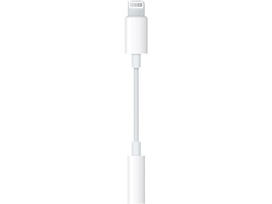 APPLE Lightning auf 3.5‑mm-Kopfhöreranschluss - Adapter (Weiss)