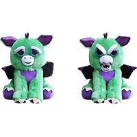 WILLIAM MARK Feisty Pets Dragon Plüschfigur, Grün