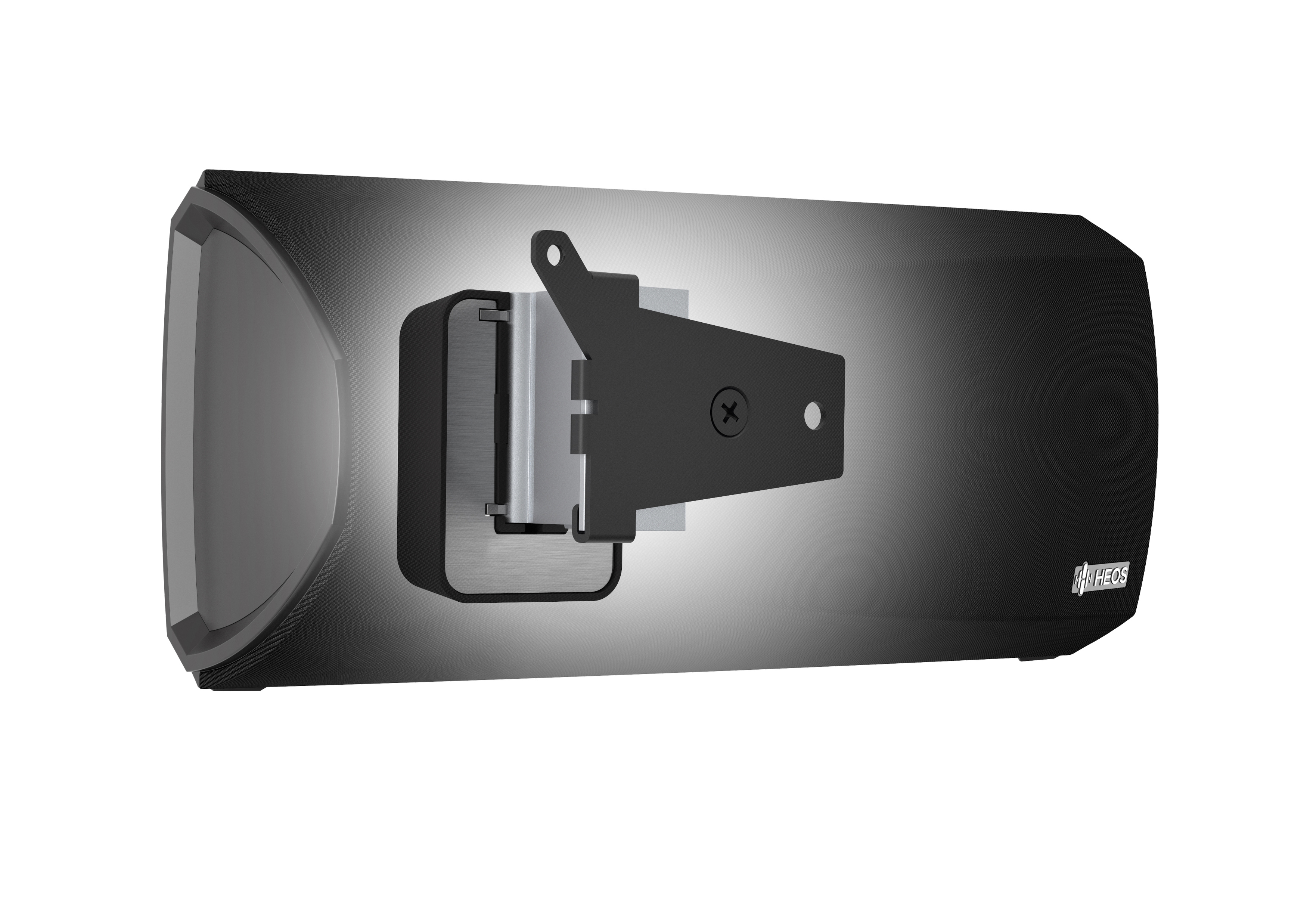 VOGEL´S Vogel's Sound 5203 Lautsprecher-Wandhalterung für Denon HEOS 3, schwarz Wandhalterung, Schwarz