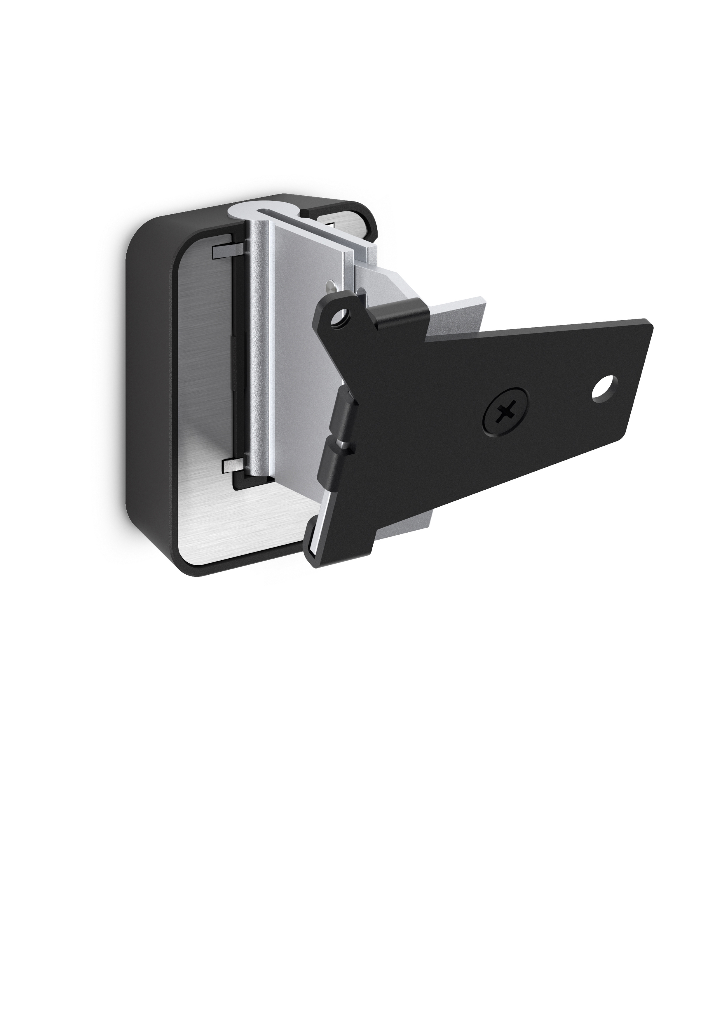 VOGEL´S Vogel's Sound 5203 Lautsprecher-Wandhalterung für Denon HEOS 3, schwarz Wandhalterung, Schwarz