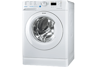 INDESIT BWSA 51052W EU Elöltöltős keskeny mosógép, Push&Wash, gyors indítás egy gombnyomással