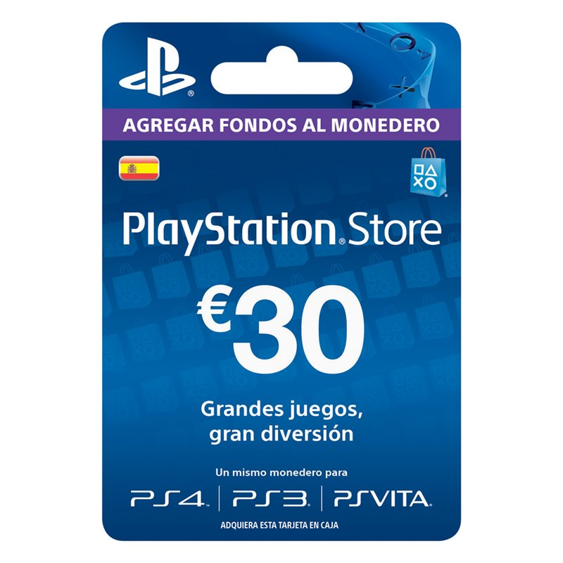 Tarjeta - Sony PlayStation Network de 30€