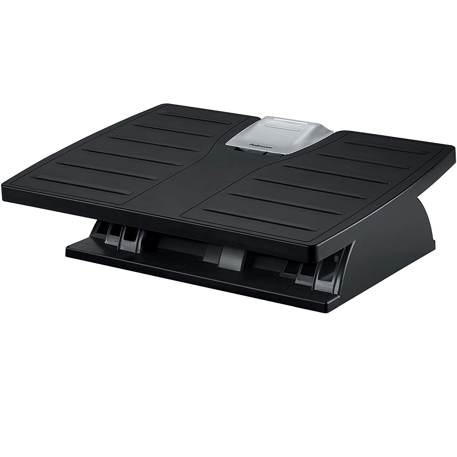 Reposapiés - Fellowes 8035001 Office Suites, Ajustable, Negro