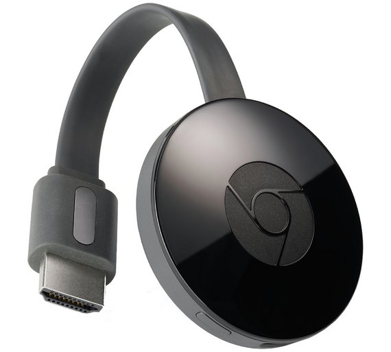 Reproductor multimedia - Google Chromecast 2, Transmisión contenido multimedia, Negr