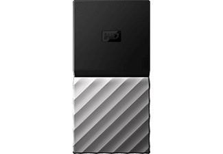 WESTERN DIGITAL My Passport SSD - Disco rigido (SSD, 512 GB, Nero/Argento)