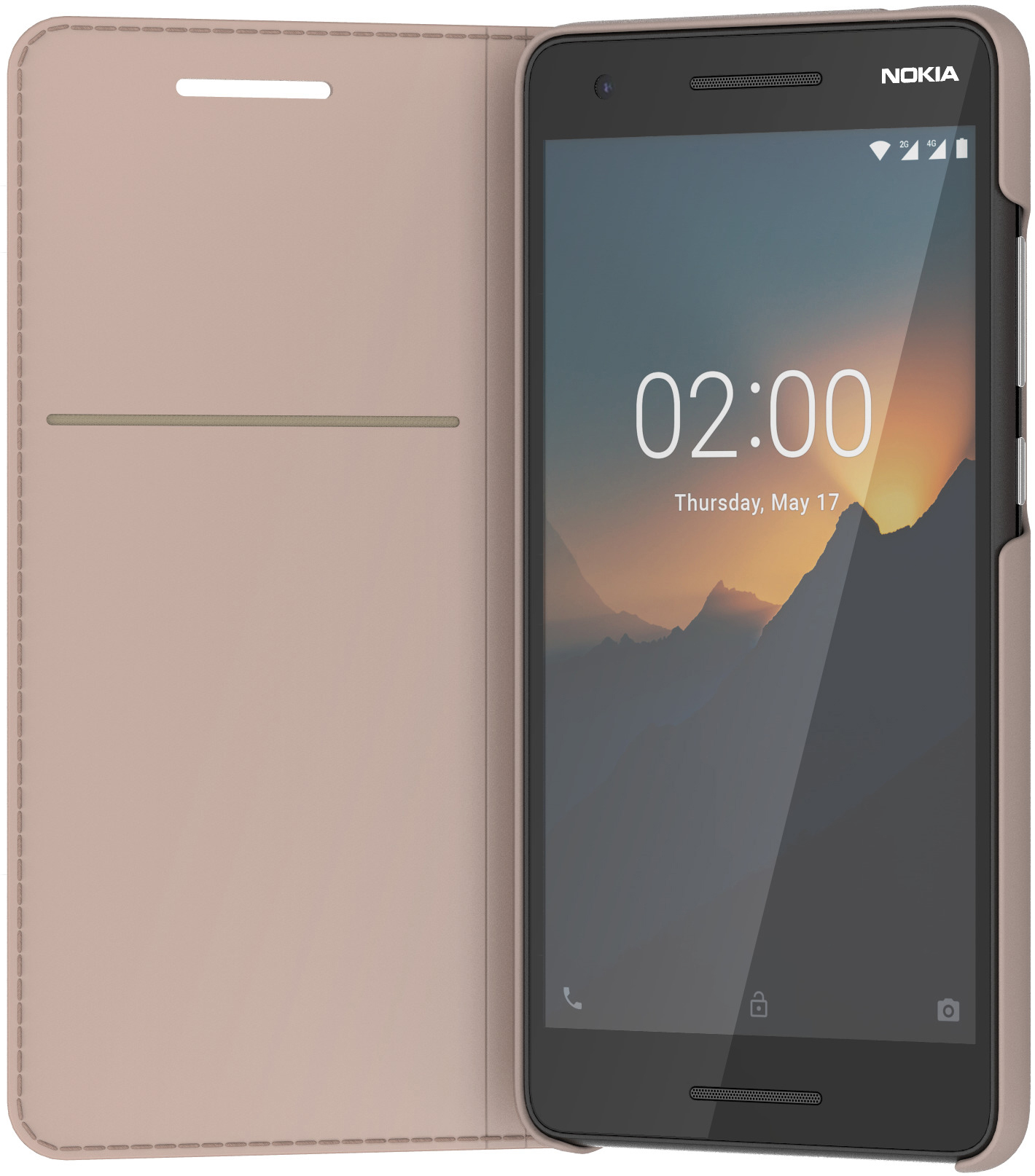 NOKIA CP 220, Bookcover, Nokia, 2.1, Beige