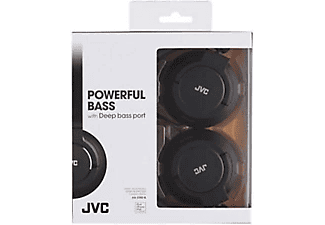 Auriculares - JVC HA-S180-B-E, De diadema, Con cable, Plegable, Multiplataforma, Negro