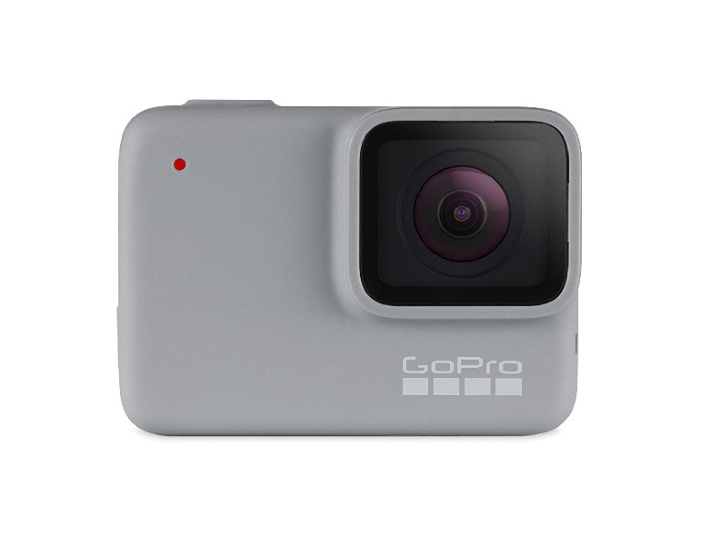 Cámara deportiva - GoPro HERO7 White, Vídeo Full HD, 10MP, Wi-Fi, Bluetooth, Gris claro