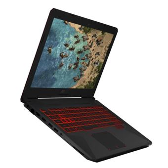 Portátil gaming - Asus TUF FX504GD-DM364T, 15.6", Intel® Core™ i7-8750H, 16 GB, 1 TB + 128GB SSD, GTX1050, W10