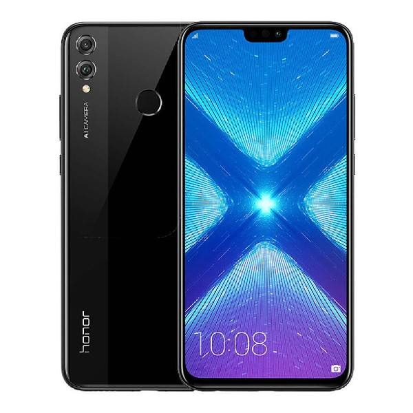 Honor 8X, Negro, 128 GB, 4 GB RAM, 6.5", Kirin 710, 3750 mAh, Android