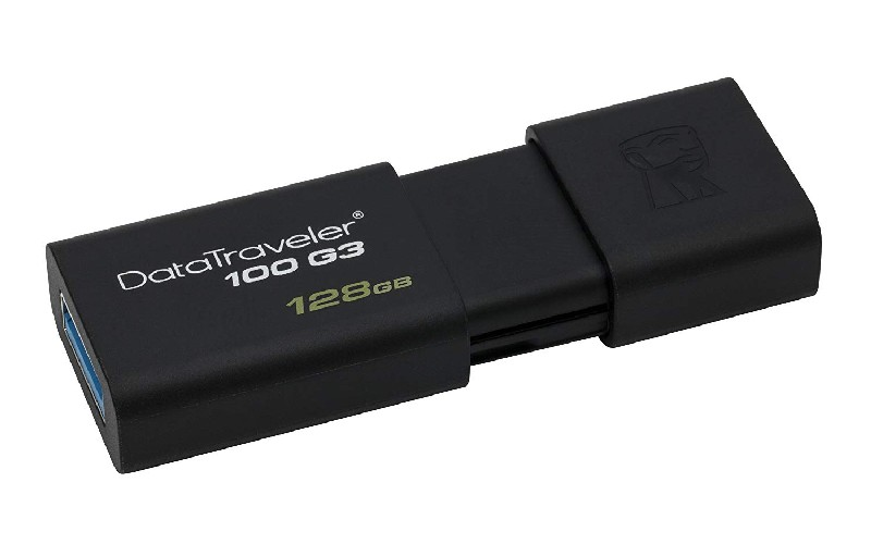 Pendrive de 128 GB - Kingston DT100G3, 3.0, 128 GB