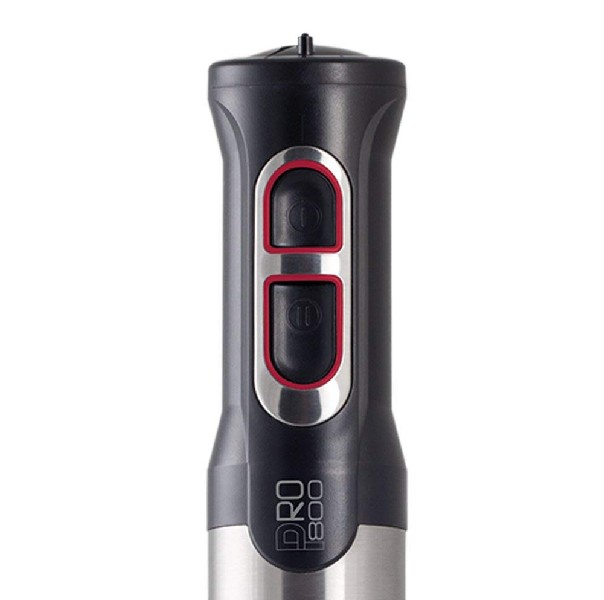 Batidora de mano - Solac BA5602, 800 W, Velocidad Turbo, Vaso medidor, Inox