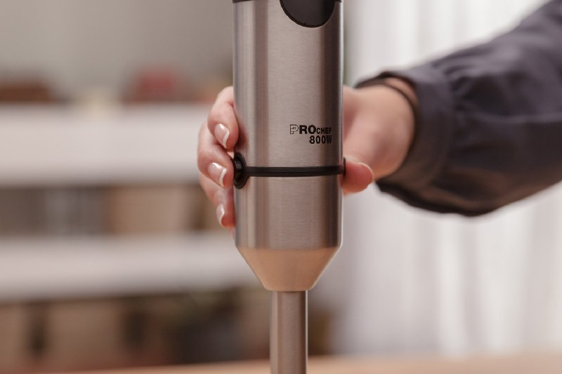 Batidora de mano - Solac BA5602, 800 W, Velocidad Turbo, Vaso medidor, Inox
