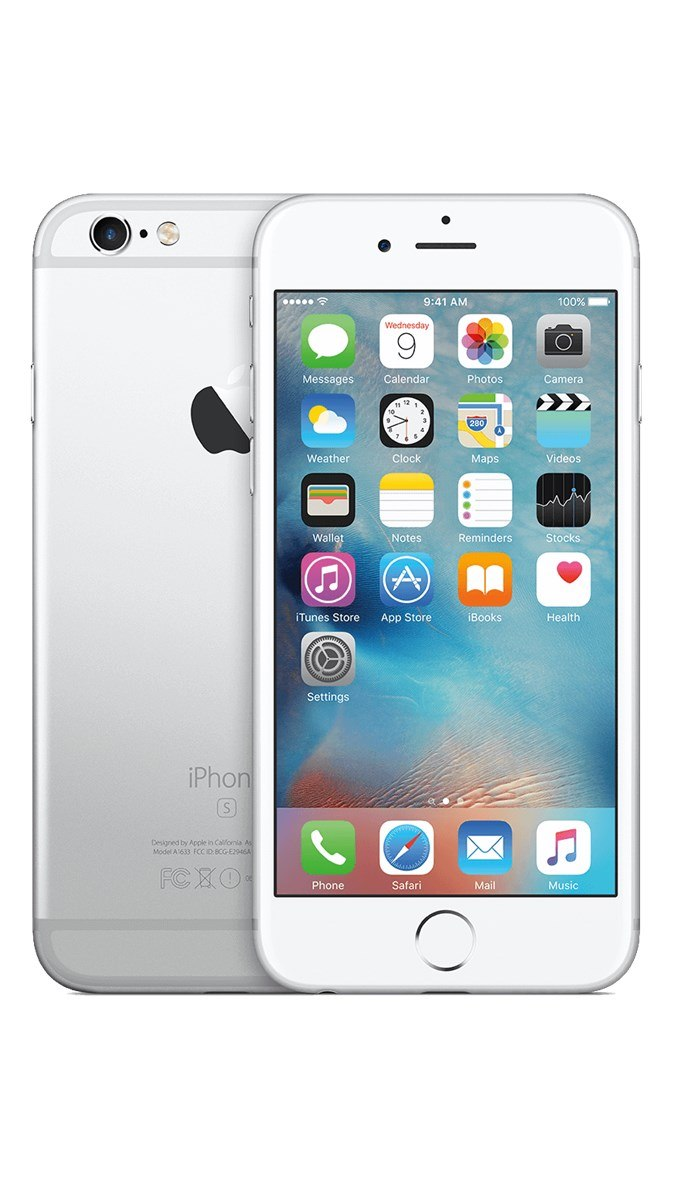 Apple iPhone 6S de 32GB con red 4G, pantalla retina HD de 4, 7", Plata