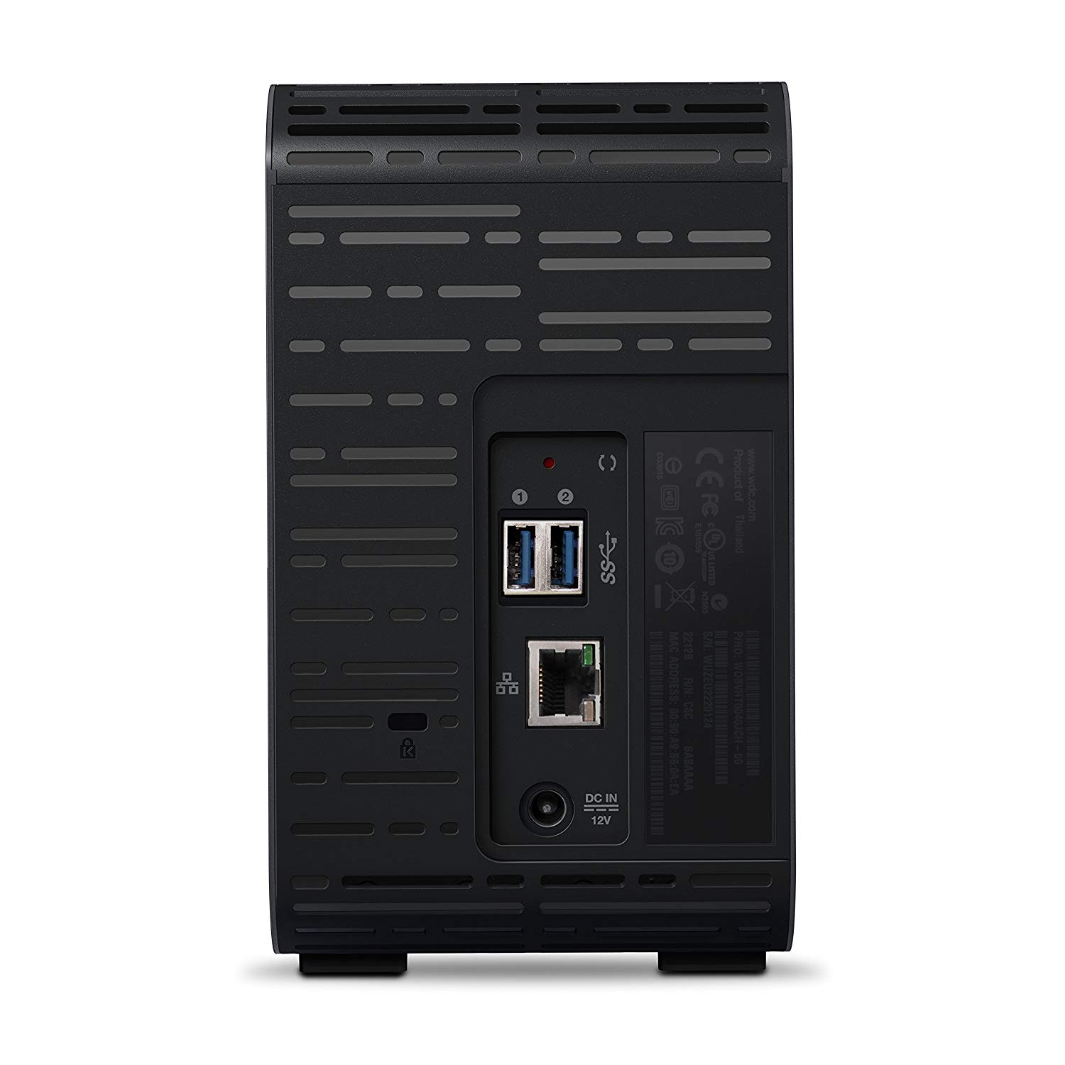 Servidor NAS - WESTERN DIGITAL WDBVBZ0160JCH-EESN MY CLOUD EX2 ULT