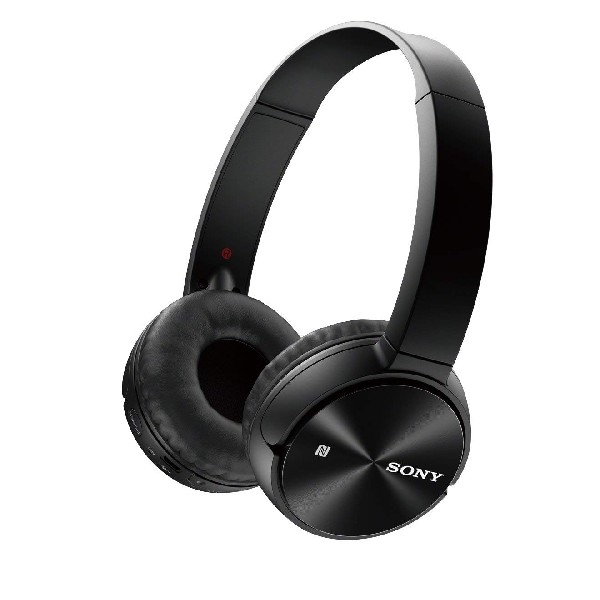 Auriculares inalámbricos - Sony MDR-ZX330BT, Bluetooth, NFC, USB, Plegables, Negro