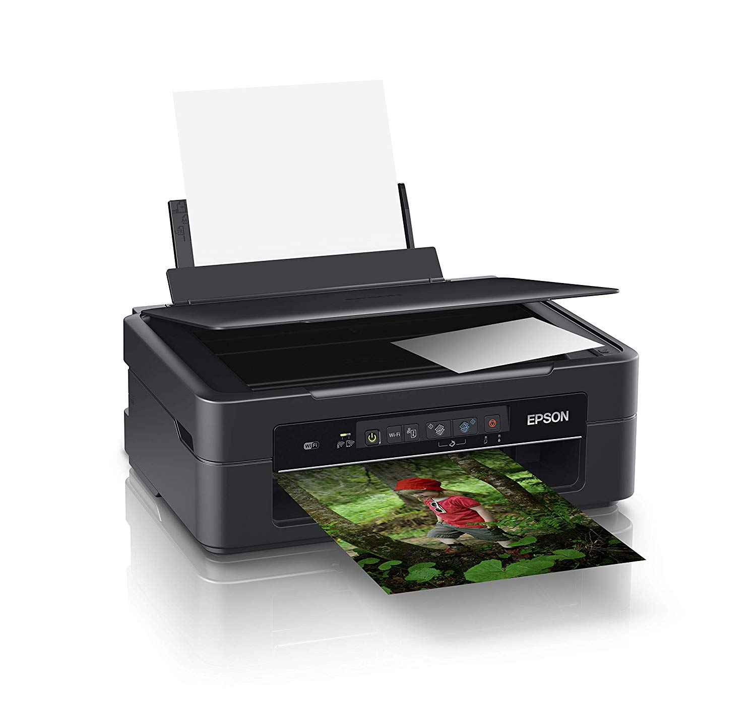 Impresora multifunción - Epson Expression Home XP-255, WiFi, WiFi Direct, Negro