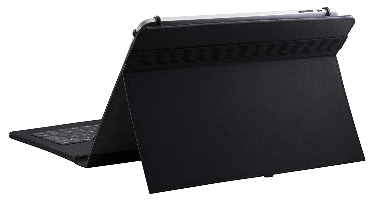 Funda universal con teclado para tablet de 9.7 a 10.1 pulgadas - E-vitta, KeyTab USB, color negro