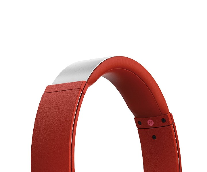 Auriculares - Sony MDR-XB550APB.CE7, EXTRA BASS, Manos Libres, Rojo