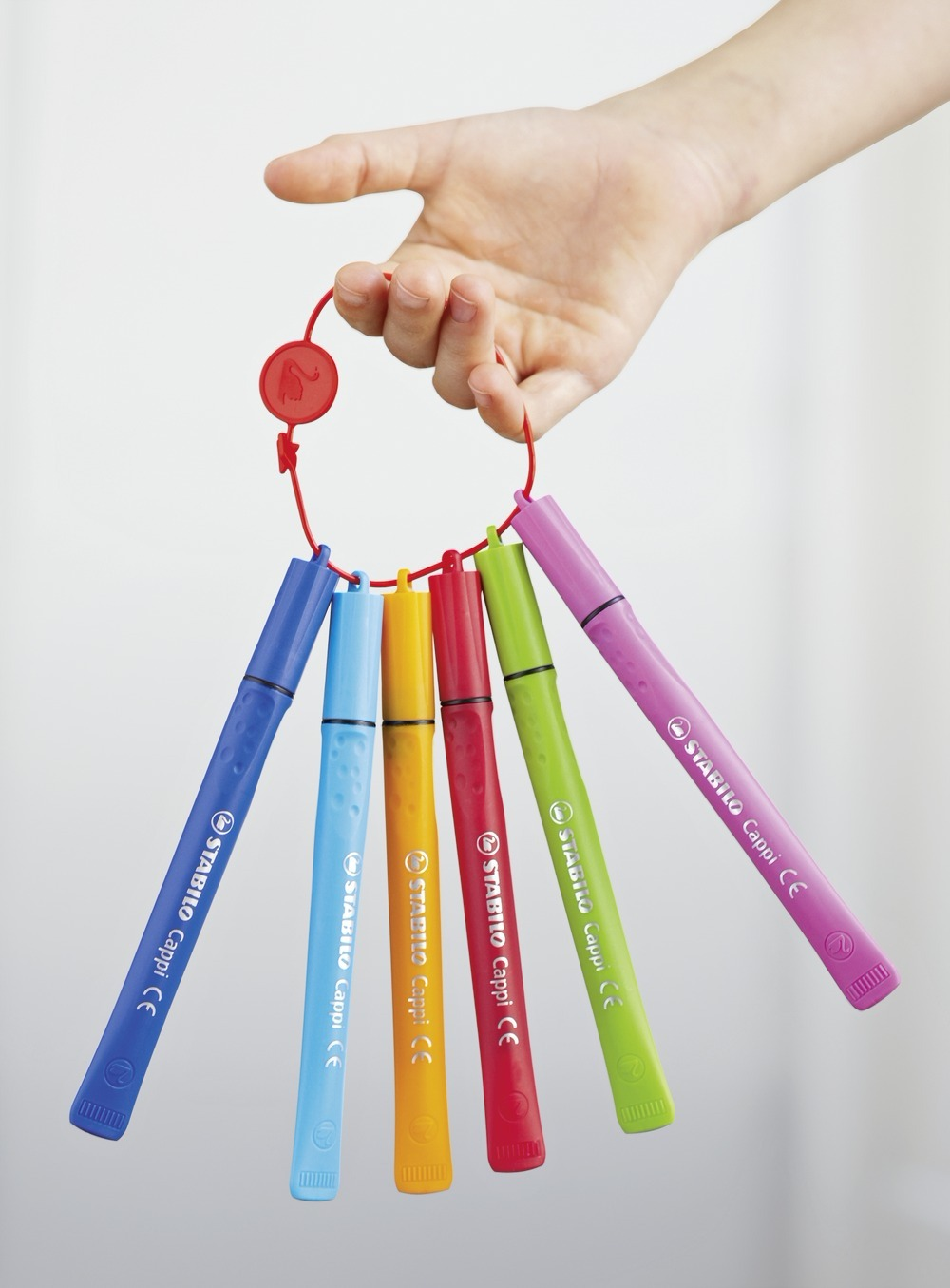 STABILO Cappi - 24er Pack Filzstift 24 verschiedene Farben