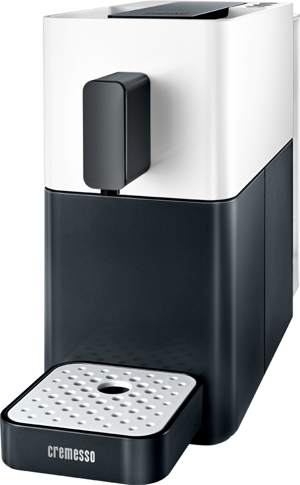 CREMESSO Easy kapszulás kávéfőző, fekete/fehér