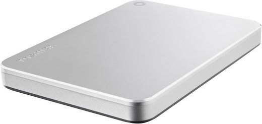 Disco duro 1 TB - Toshiba Canvio Premium, Metálico, Plata