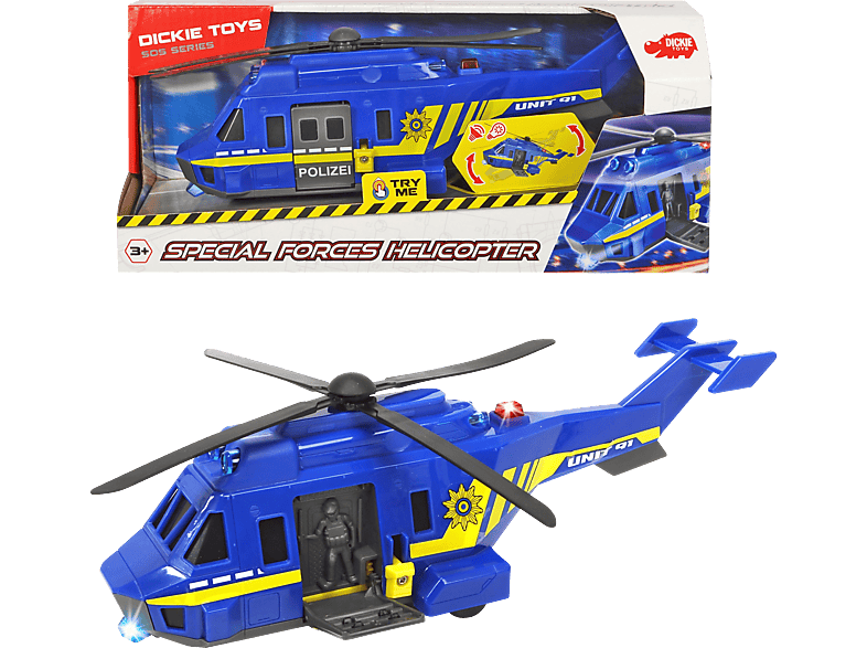 DICKIE-TOYS Spielzeug Blau Special Forces Helikopter