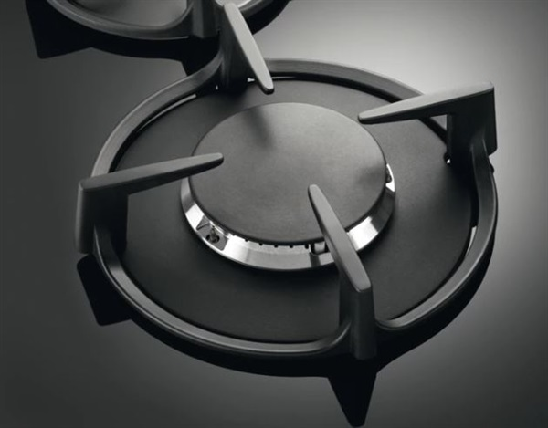 Encimera - Electrolux KGG6407K, Vitrocerámica, Gas, , 4 quemadores, 5.4 cm, Negro