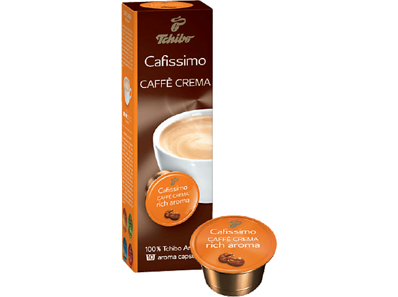 TCHIBO Cafissimo Caffe Crema Rich Aroma 10'lu Kapsül Kahve 76 g