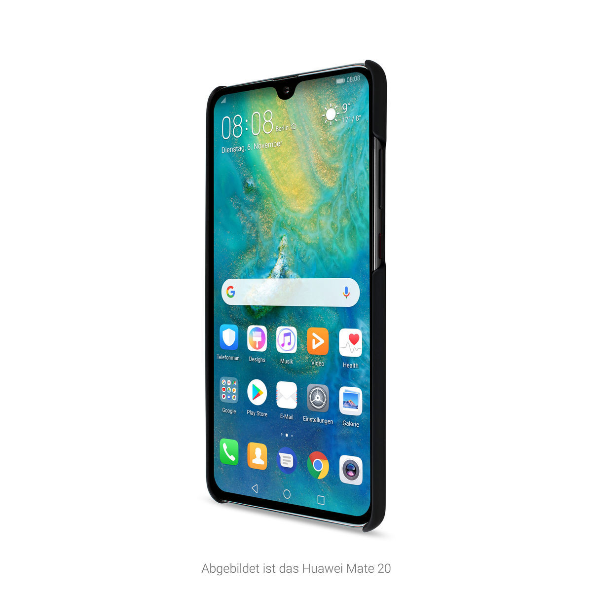 ARTWIZZ Rubber Clip, Backcover, Huawei, Mate 20 Pro, Schwarz