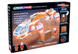 LASER PEGS Mars Shuttle - Kit di costruzione (Multicolore)