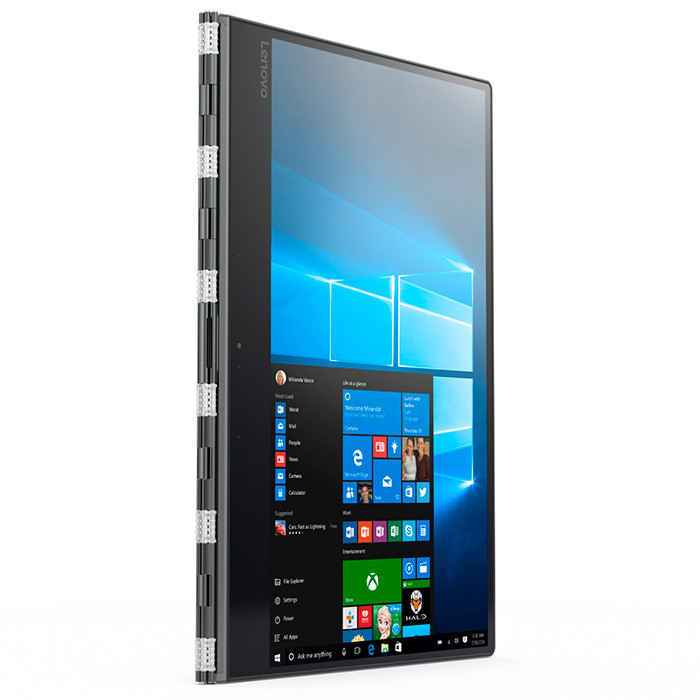 Portátil - Lenovo Yoga 910-13IKB, 13.9" Full HD, Intel® Core™ i7-7500U, 8 GB RAM, 512 GB SSD, Gris