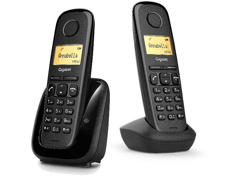 Teléfono inalámbrico Gigaset A170 con pantalla iluminada y agenda para 50  contactos por sólo 13,99€.