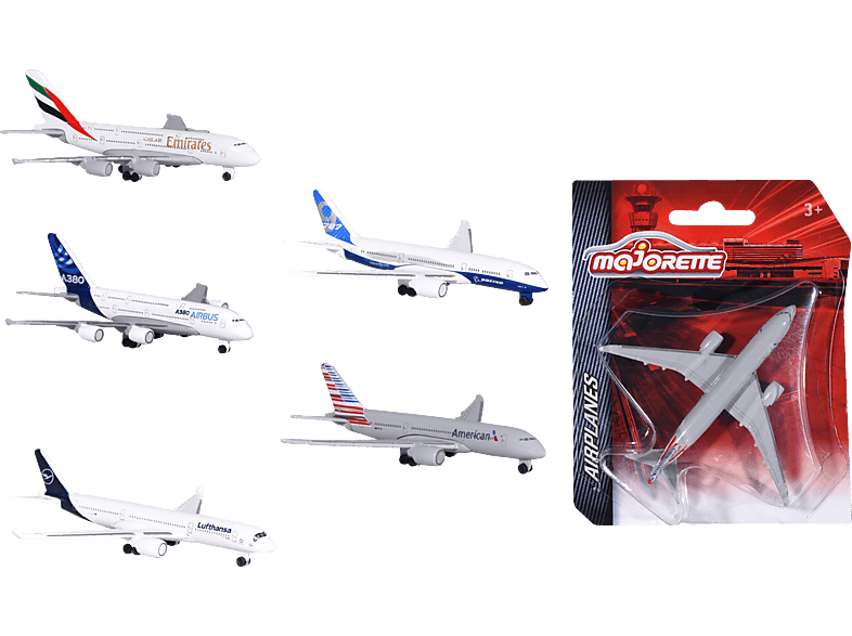 MAJORETTE Flugzeug Spielset Mehrfarbig