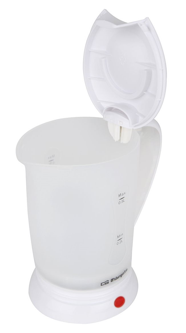 Hervidor de agua - Orbegozo KT 4500, 700 W, 0.5 L