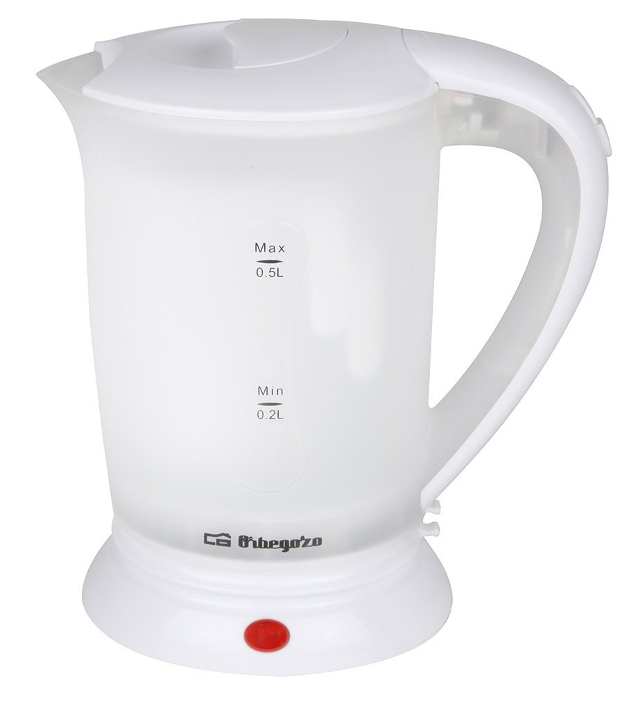 Hervidor de agua - Orbegozo KT 4500, 700 W, 0.5 L