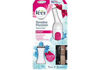 VEET Veet Sensitve Precision Expert- Beauty Styler X-Mas - Tondeuse (Blanc/Rose)