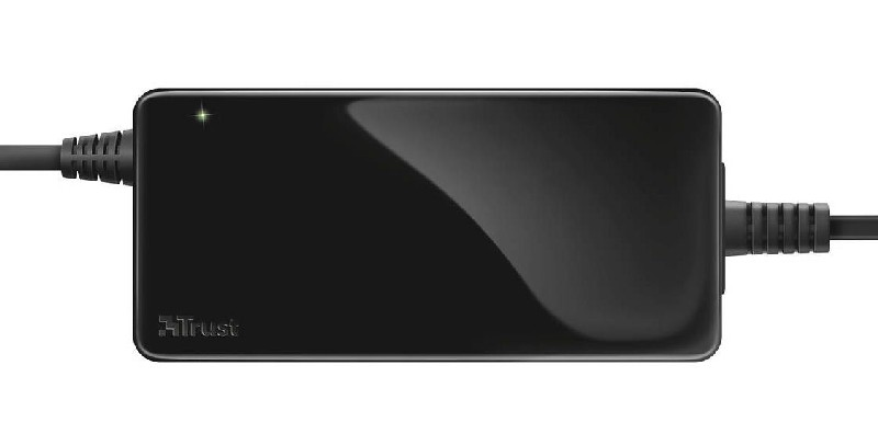 Cargador para portátil universal - Trust 70W Primo Laptop Charger, color negro
