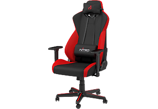 NITRO CONCEPTS S300 Inferno - Chaise joueur (Noir/Rouge)