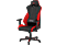 NITRO CONCEPTS S300 Inferno - Chaise joueur (Noir/Rouge)