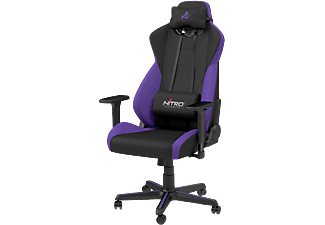 NITRO CONCEPTS S300 Nebula - Chaise joueur (Noir/Pourpre)