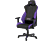 NITRO CONCEPTS S300 Nebula - Chaise joueur (Noir/Pourpre)