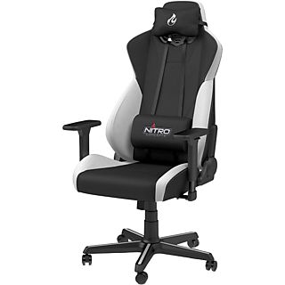 NITRO CONCEPTS S300 Radiant - Sedia del giocatore (Nero/Bianco)