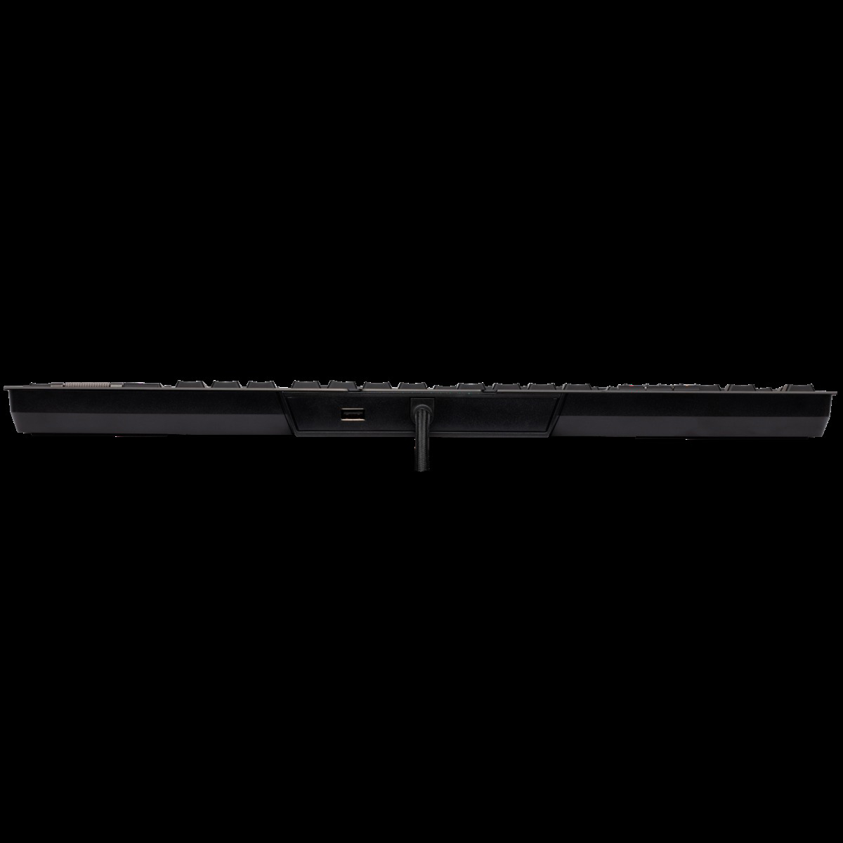 CORSAIR K70 RGB MK.2 LOW PROFILE RAPIDFIRE, Gaming Tastatur, Mechanisch, Cherry MX Low Profile, kabelgebunden, Schwarz
