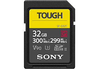 SONY SF32TG TOUGH 300MB/S UHS-II - SDXC-Speicherkarte  (32 GB, 300 MB/s, Schwarz)