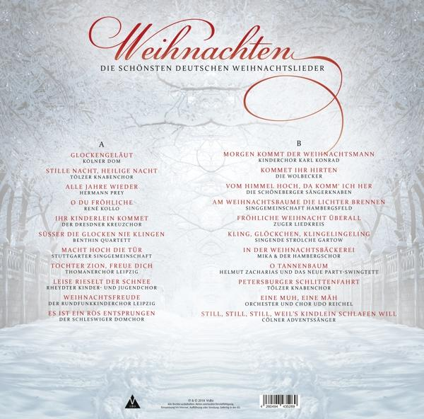 Weihnachtslieder - VARIOUS Deutschen Die Schönsten (Vinyl) -