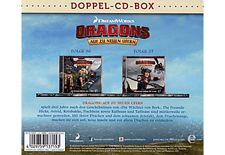 Dragons-auf Zu Neuen Ufern - Dragons-Doppel-Box-Folgen 36+37  - (CD)