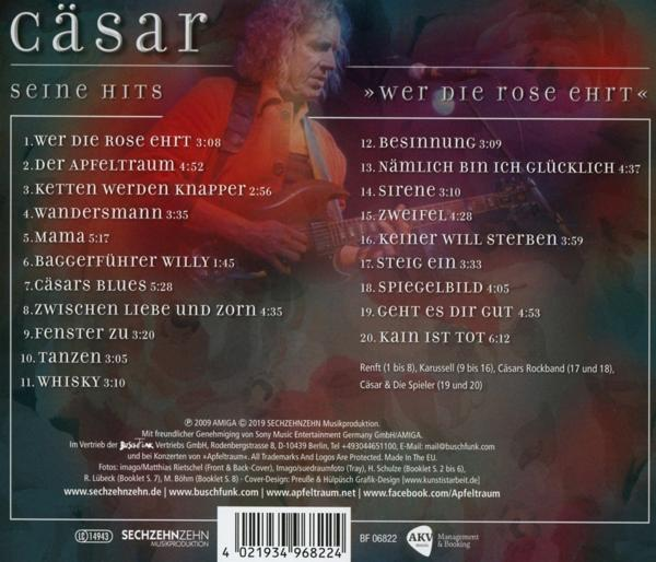 Peter Caesar Glaeder - Wer die Rose ehrt  - (CD)