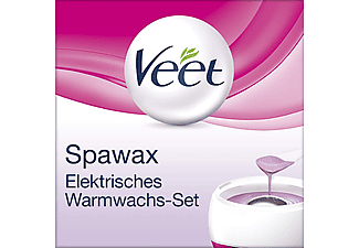 VEET Spawax - Set de cire chaude électrique (Pink/Blanc)