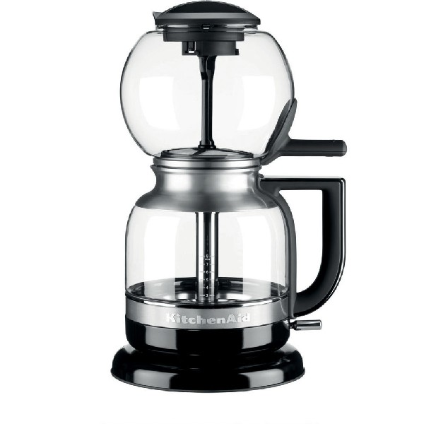 Cafetera de goteo - Kitchen Aid Artisan 5KCM0812, 8 tazas, Cierre magnético, Negro